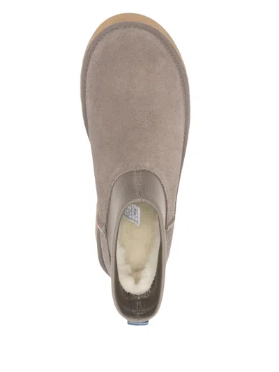 Ugg W Classic Mini Dipper Boots In Gray