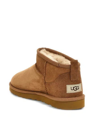 Ugg Woman "classic Ultra Mini" In Brown