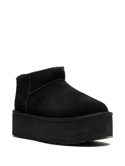 Ugg Woman "classic Ultra Mini Platform" In Black