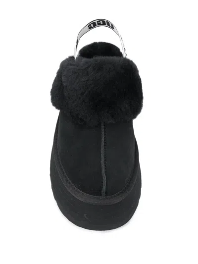 Ugg Sling-back Slipper Shoes In Black