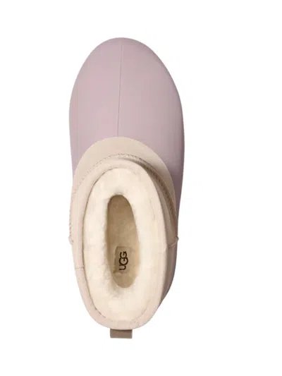 Ugg Woman Classic Mini Pumped Molded In Purple