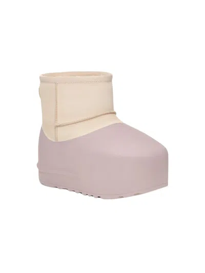 Ugg Woman Classic Mini Pumped Molded In Purple