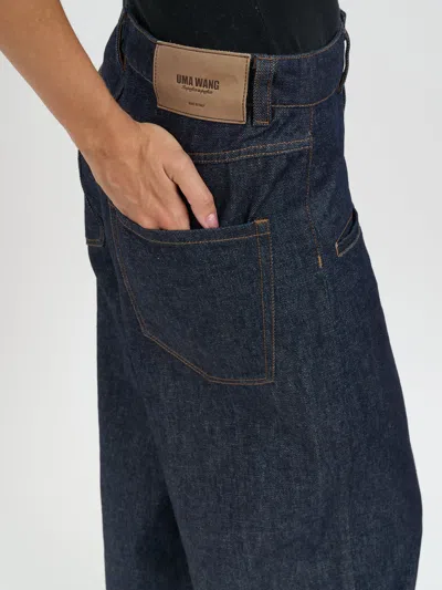 Uma Wang Crewneck Long Sleeves Fruit Print Dress In Multi