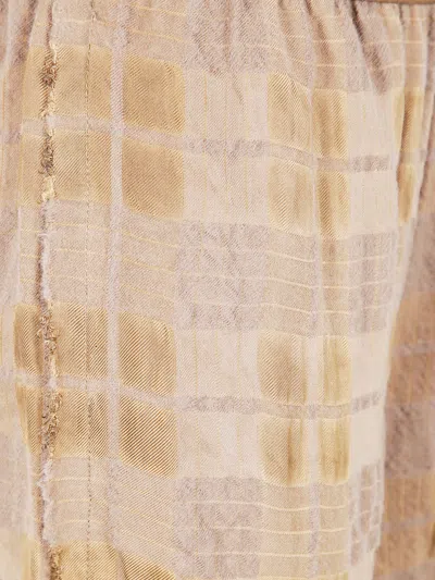 Uma Wang Trousers In Neutral