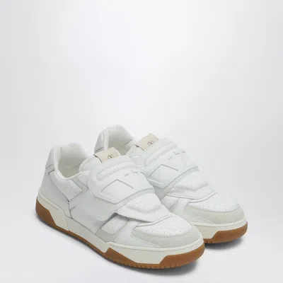Valentino Garavani Joie De Jouer Leather Low-top Sneakers In White