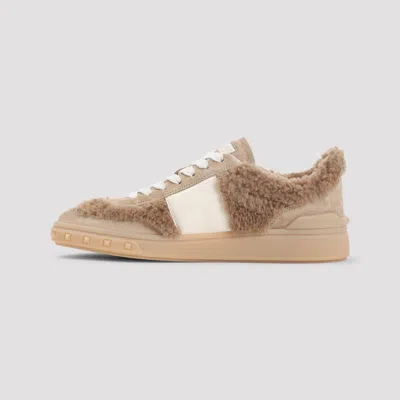 Valentino Garavani Upvillage Lace-up Sneakers In Neutral