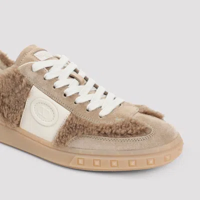 Valentino Garavani Upvillage Lace-up Sneakers In Neutral
