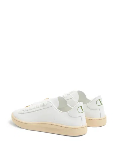Valentino Garavani Valentino Royco Leather Sneaker In White