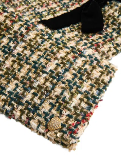 Valentino Wool Tweed Jacket In Multi