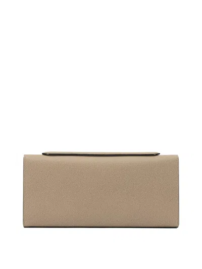 Valextra "isis" Clutch With Shoulder Strap