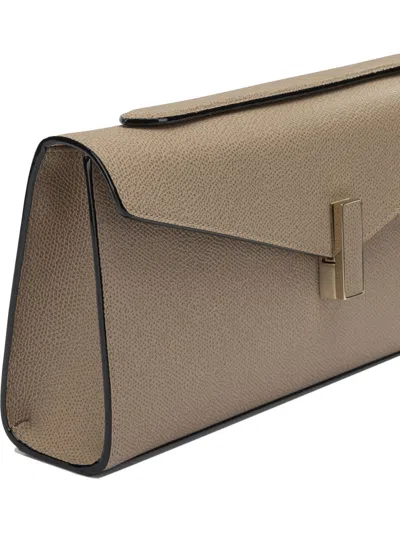 Valextra "isis" Clutch With Shoulder Strap