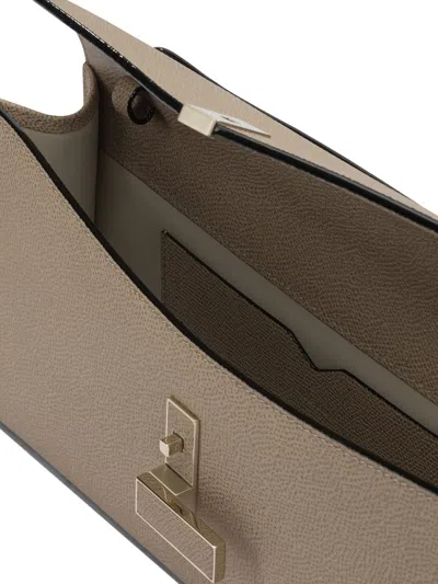 Valextra "isis" Clutch With Shoulder Strap