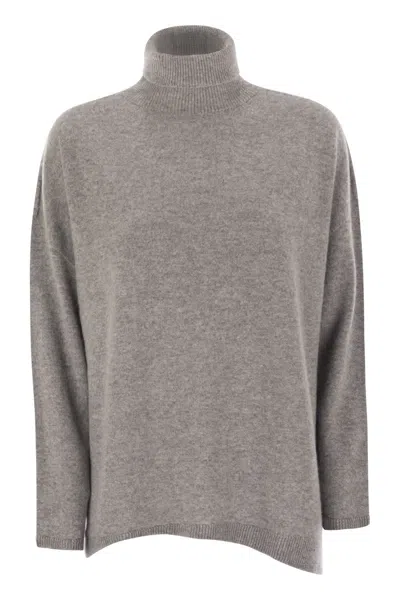 Vanisé Giuly - Maxi Cashmere Turtleneck In Neutral