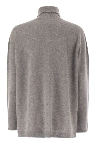 Vanisé Giuly - Maxi Cashmere Turtleneck In Neutral