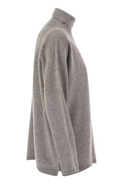 Vanisé Giuly - Maxi Cashmere Turtleneck In Neutral