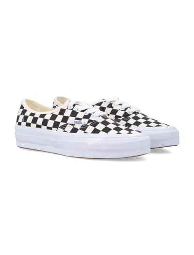 Vans Premium Authentic 44 Checkerboard Shoes In Multi