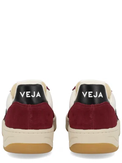 Veja Multicolour Leather And Suede In White