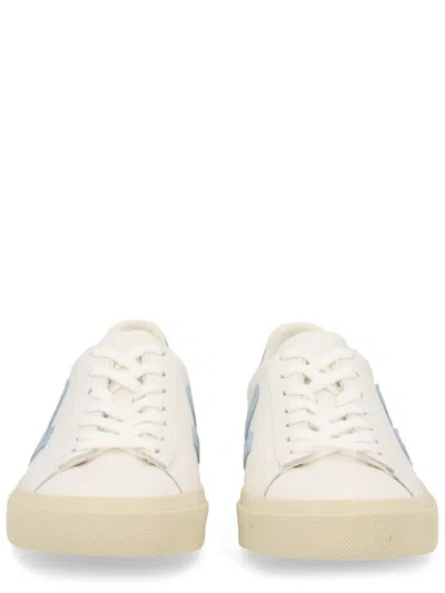 Veja Multicolour Organic Leather Sneaker In White