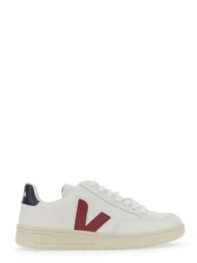 Veja White Leather Sneakers In White