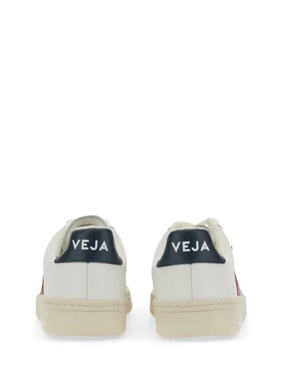 Veja White Leather Sneakers In White