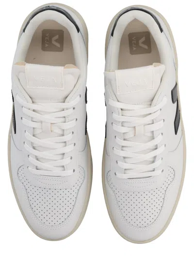 Veja White Leather Sneaker In White