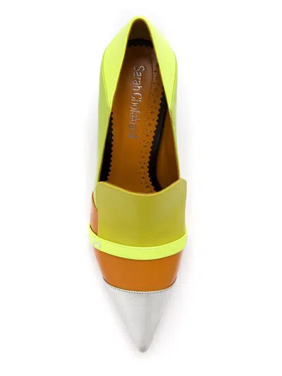 Vinny's Vinnys Brown Moto Boots With Crocodile Print In Multi