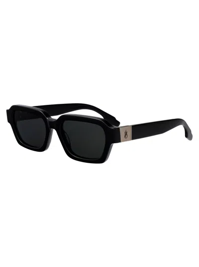 Vision Of Super -bs/grey  Black Grey Acetate Sunglasses In Black