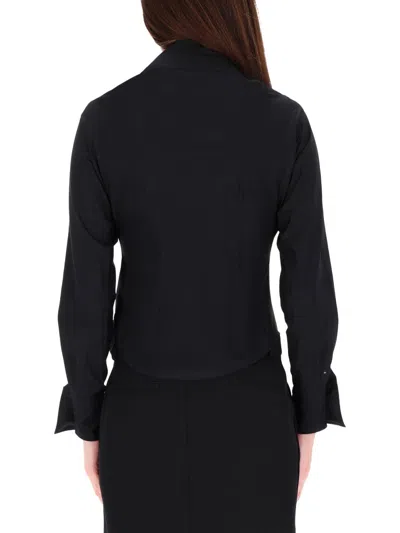 Vivienne Westwood Long Sleeve Collared Top With Cuffed Sleeves