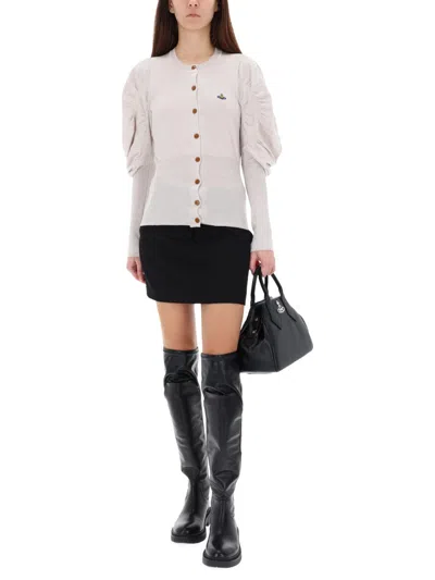 Vivienne Westwood Grey Virgin Wool Sweater In Neutral