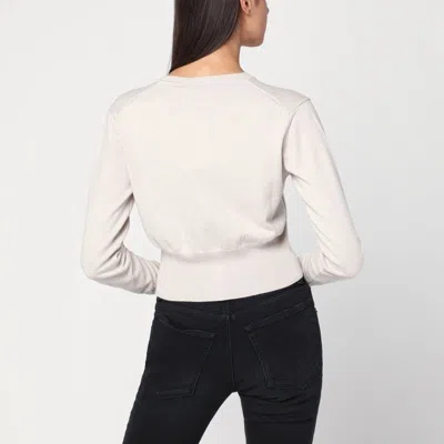Vivienne Westwood White Cotton Cashmere Sweater In Neutral