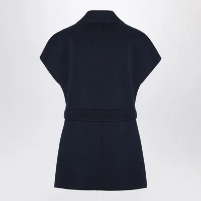 Weekend Max Mara Elegia Sleeveless Jacket Navy