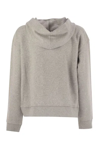 Weekend Max Mara Long Sleeve Sweatshirt In Gray