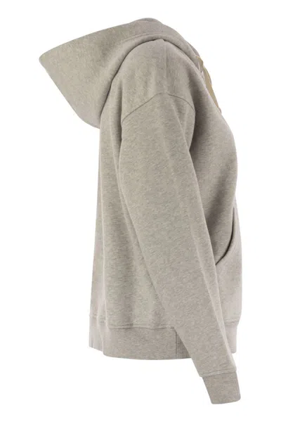 Weekend Max Mara Long Sleeve Sweatshirt In Gray