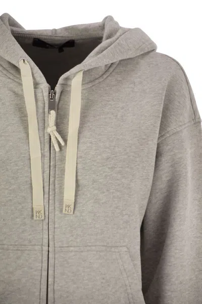 Weekend Max Mara Long Sleeve Sweatshirt In Gray