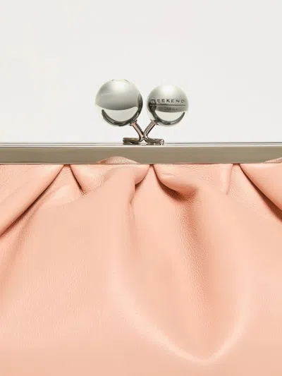 Weekend Max Mara Cubico Handbag Rose In Pattern