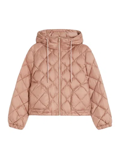 Weekend Max Mara Eris Quilted Jacket Rose In Neutral
