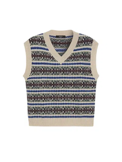 Weekend Max Mara Fleres Waistcoat Arena In Neutral