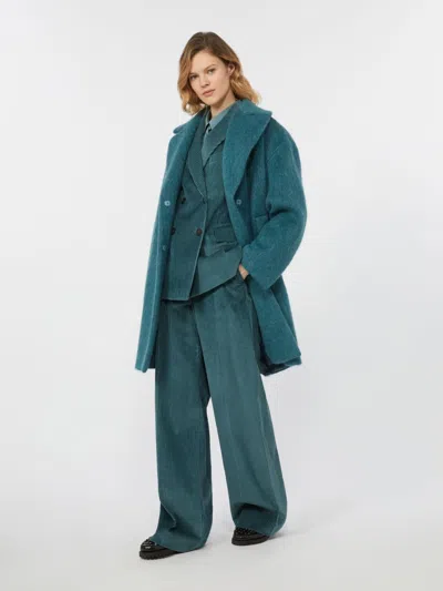 Weekend Max Mara Katanga Jacket Denim In Green