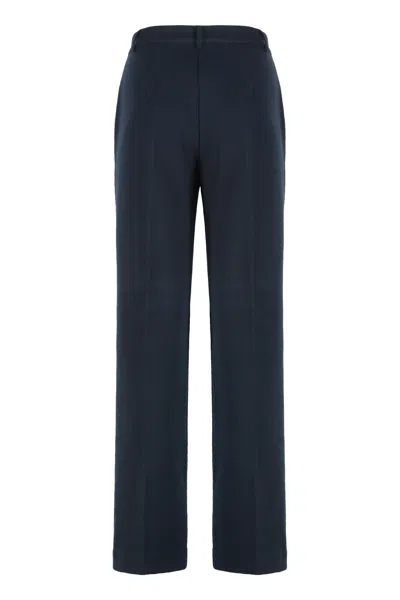 Weekend Max Mara Pajamas In Flannel Fabric In Blue