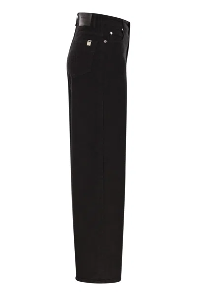 Weekend Max Mara Wide Leg Trousers In Black