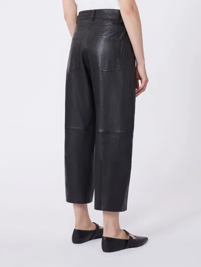 Weekend Max Mara Wkdpagano Trouser Black In Black