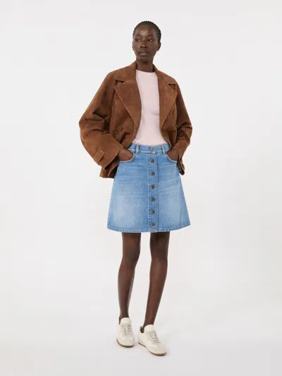 Weekend Max Mara Wool And Cashmere Basic Sweater In Pink