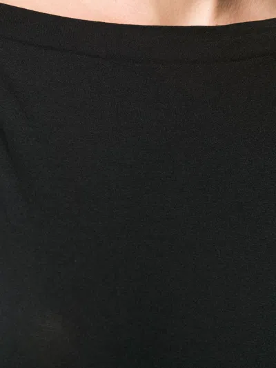 Wolford Sleeveless Boat Neck Top In Black