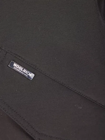 Woolrich Military Jacket In Black