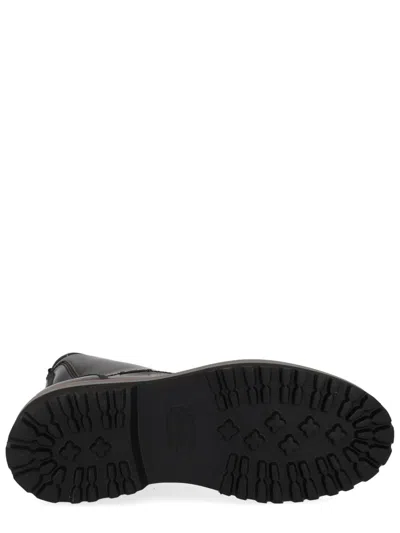 Woolrich Laceup Boot In Black