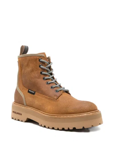 Woolrich Main Boots In Brown
