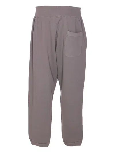 Y-3 Side Graphic Sweatpants In Brown