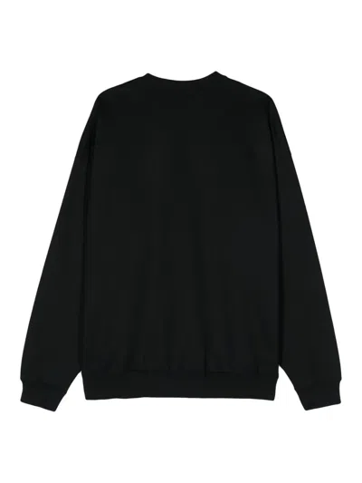 Y-3 Classic Black Sweatshirt With Soft Cotton-polyester Blend