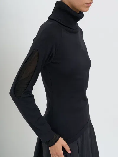 Y-3 Knit Sweatshirt With Hood In Black