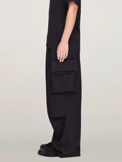 Y-3 Multi-cargo Pants In Black